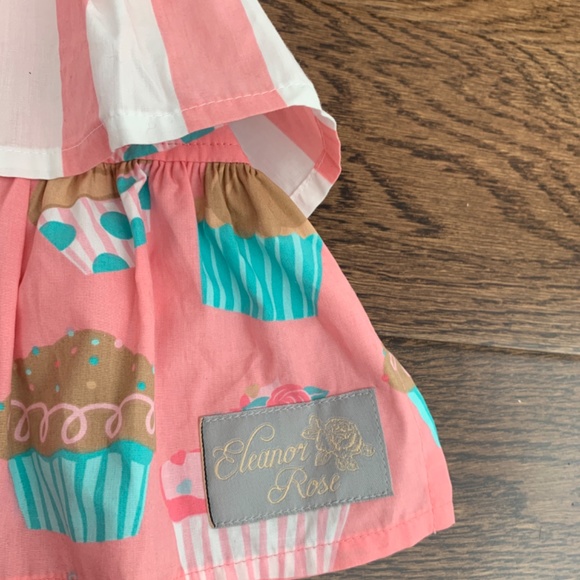 Eleanor Rose Cupcakes Pink Apron NWT (issue) - Picture 9 of 10